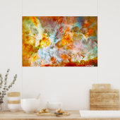 Poster Carina Nebula (Cuisine)