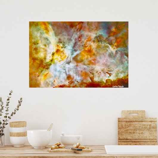 Poster Carina Nebula (Cuisine)