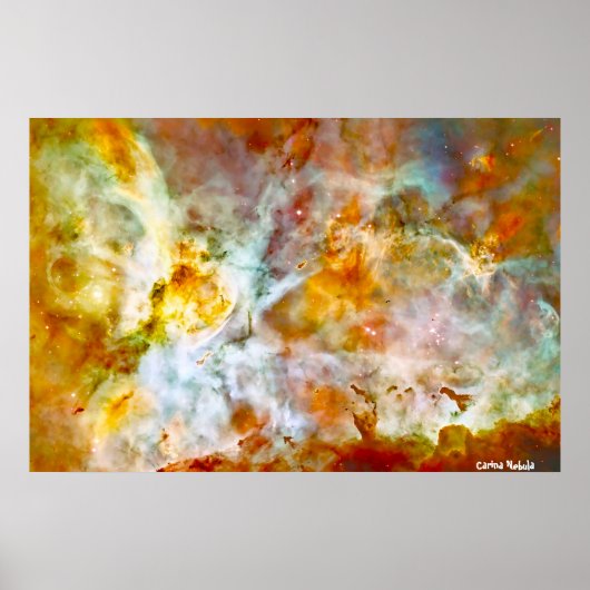 Poster Carina Nebula (Devant)