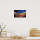 Poster Carina Nebula Image spatiale (Cuisine)