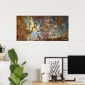 Poster Carina Nebula - Télescope Hubble (Bureau à domicile)