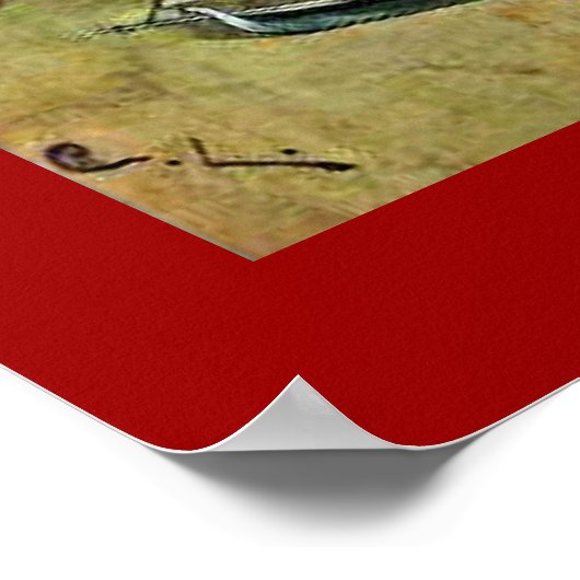 Poster Carl Larsson art : Noël matin (Coin)