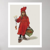 Carl Larsson Little Swedish Girl Brita comme Iduna