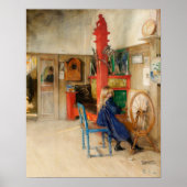 Poster Carl Larsson : Roue à rotation (Devant)