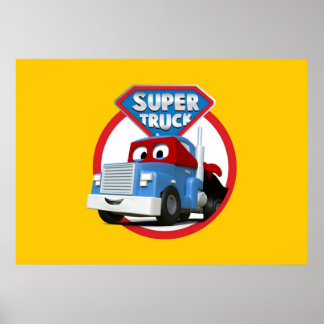 Poster Carl le Super Camion de Car City