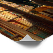 Poster Carl Spitzweibrücken - Peinture allemande (Coin)