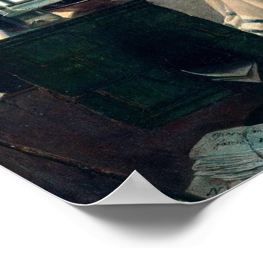 Poster Carl Spitzweig (Coin)