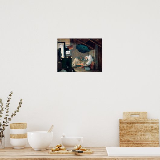 Poster Carl Spitzweig (Cuisine)