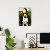 Poster Carlin 3 (fauve) - Mona Lisa (Bureau à domicile)