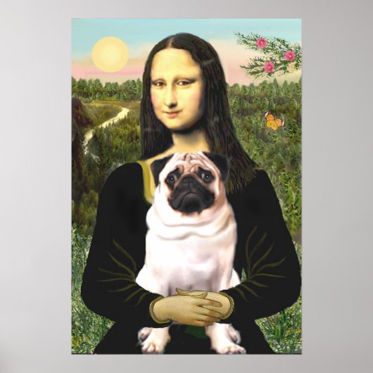 Poster Carlin 3 (fauve) - Mona Lisa (Devant)