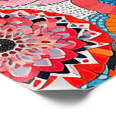 Poster Carlin Chien et Fleurs 001 - Bijou sur mesure (Coin)