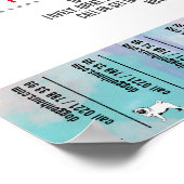 Poster Carlin chiot à vendre prospectus modèles (Coin)