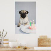 Poster Carlin d'anniversaire (Cuisine)
