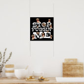 Poster Carlin Dog Stop Bugging Me - Drôle Citation de jeu (Cuisine)