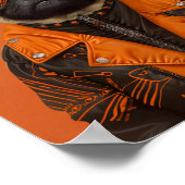 Poster Carlin élégant et Éffrayant (Coin)