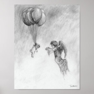 Poster Carlin et ange