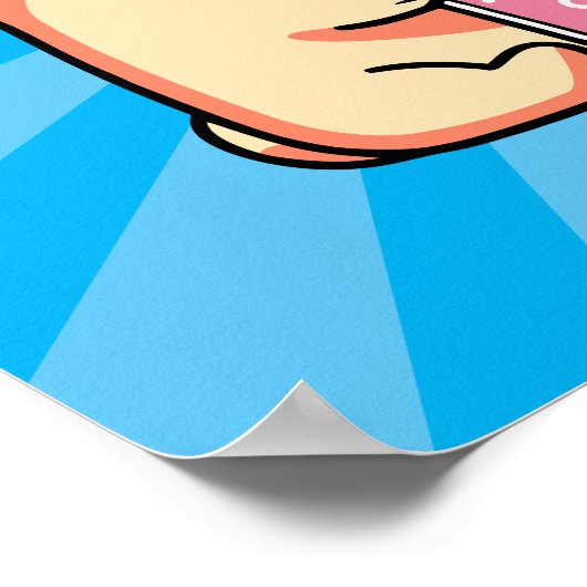 Poster Carlin mignon (Coin)