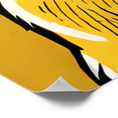 Poster Carlin portant un casque (Coin)