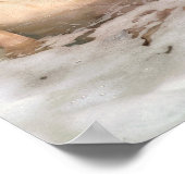 Poster Carlin prendre bain bulle (Coin)