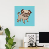 Poster Carlin Puppy (Bureau à domicile)