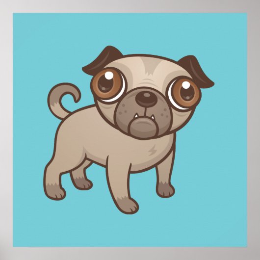 Poster Carlin Puppy (Devant)