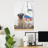 Poster Carlin surf (Bureau à domicile)