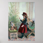 Poster Carlin vintage (Devant)