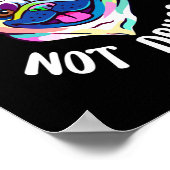 Poster Carlins pas drogues chien amour animaux de compagn (Coin)