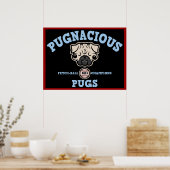Poster Carlins pugnaces (Cuisine)