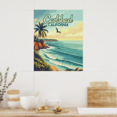 Poster Carlsbad California San Diego Vintage (Cuisine)