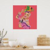 Poster Carme Miranda (Cuisine)