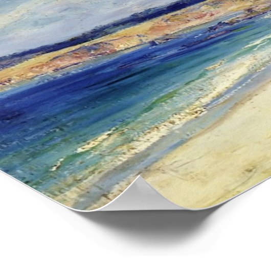 Poster Carmel Beach par Guy Rose (Coin)