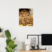 Poster Carmel Corn et bretzels (Bureau à domicile)