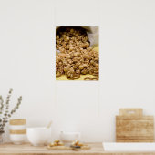 Poster Carmel Corn et bretzels (Cuisine)