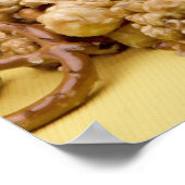 Poster Carmel Corn et bretzels (Coin)