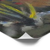 Poster Carmel Spanish Mission California Garden (Coin)