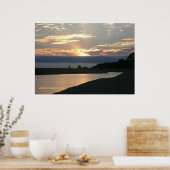 Poster Carmel Sunset Couple (Cuisine)