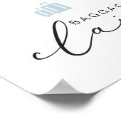 Poster CARMEN Blue Travel Réclamation pour bagages à thèm (Coin)