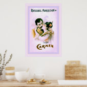 Poster Carmen ~ Le Baiser (Cuisine)