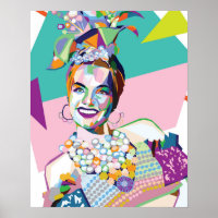 Carmen Miranda apporte de la couleur à la chambre