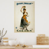 Poster Carmen Opera (Cuisine)