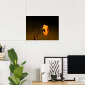 Poster carnation (Bureau à domicile)