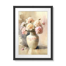 Carnation Aquarelle Peinture Janvier Fleur de nais