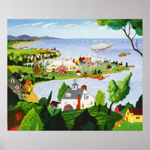 Poster Carnaval à la plage