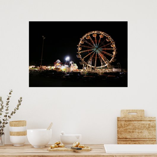 Poster Carnaval à Nuit 07 (Cuisine)