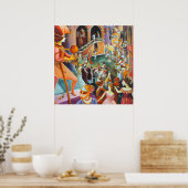 Poster Carnaval à Venise (Cuisine)