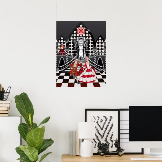 Poster Carnaval dans un pays magique (Bureau à domicile)