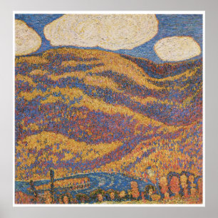 Poster Carnaval d'automne 1908 Marsden Hartley