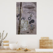 Poster Carnaval de Baston ou plus tard Steampunk (Cuisine)