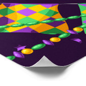Poster Carnaval de Mardi Gras (Coin)